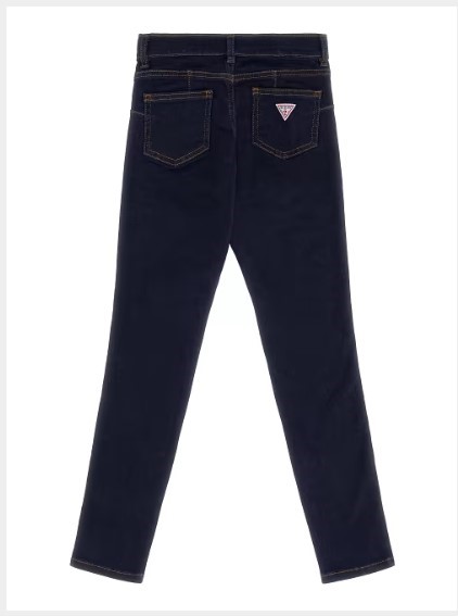 Stretch denim skinny pants