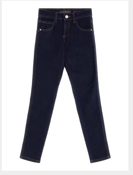 Stretch denim skinny pants