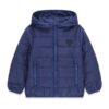 Hooded ls padded puffer w/zip