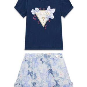 Set ss t-shirt + chiffon skirt