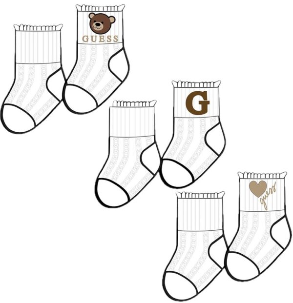 Set 3pcs newborn socks