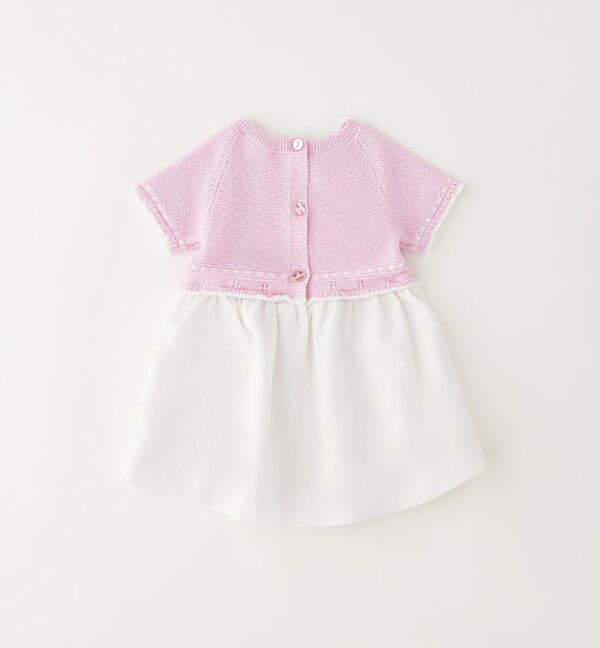 Abito tricot con manica