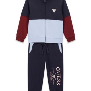 Set ls active top w/zip+pants