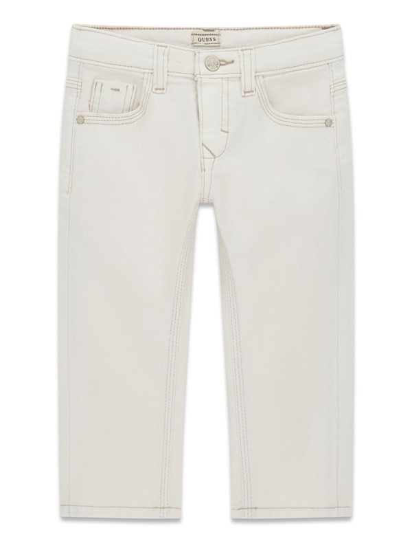 Str bull denim regular pants