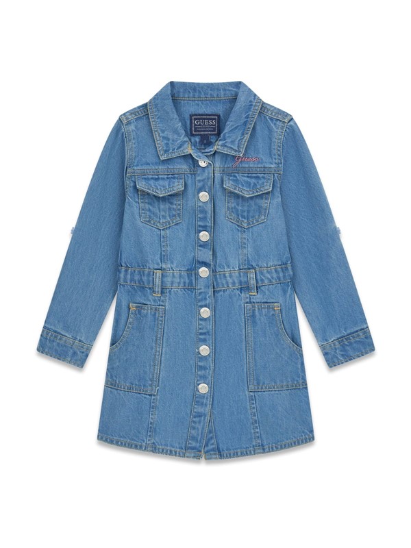 Denim adj. ls dress