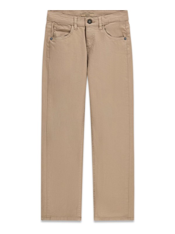 Str bull denim regular pants