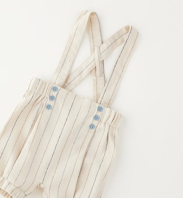 Pantalone tessuto navetta corto