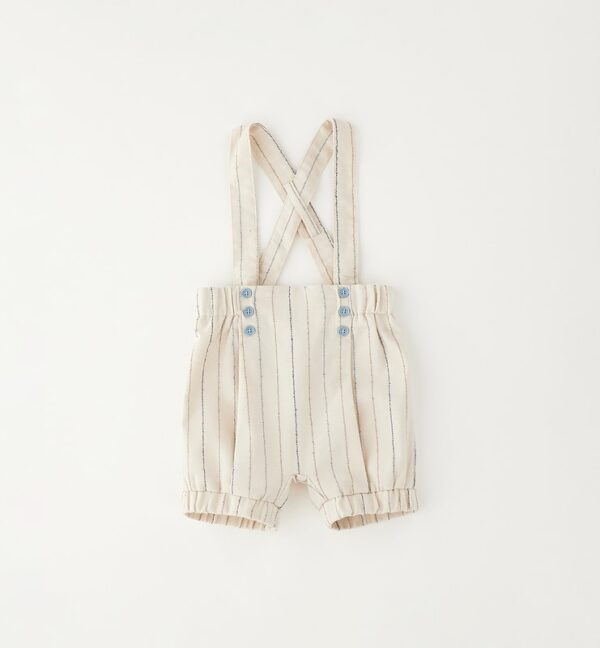 Pantalone tessuto navetta corto