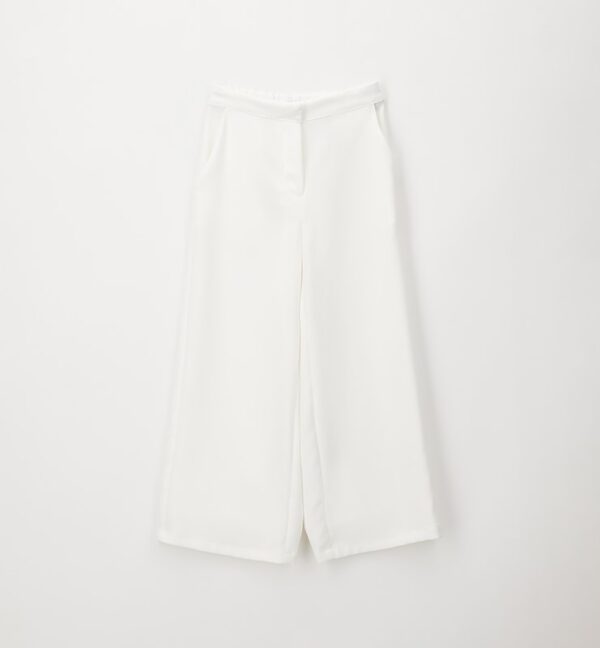 Pantalone tessuto navetta lungo