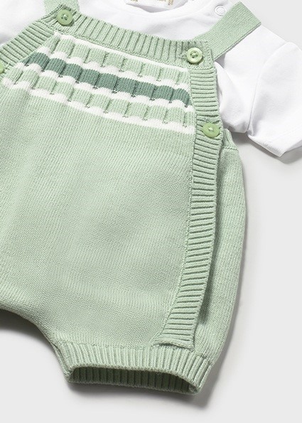 Compl. salopette tricot e mag