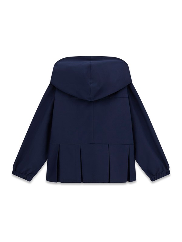Hooded poly canvas ls jacket