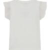 Rib ss t-shirt w/mesh