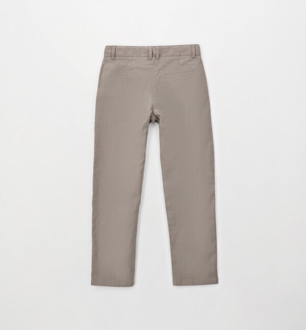 Pantalone tessuto navetta lungo