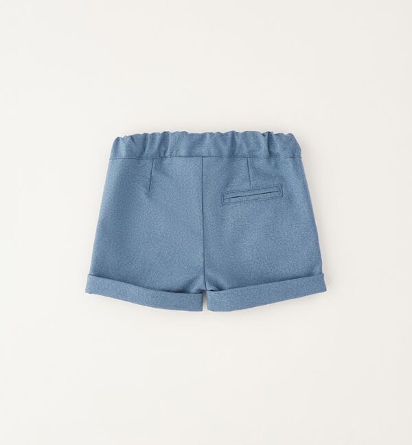 Pantalone tessuto navetta corto