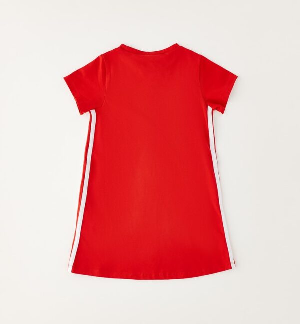 Abito maglia tagliata con manica