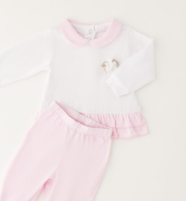 Tutina due pezzi con piede