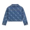 Comfort denim jacket w/4g lase