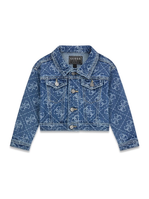 Comfort denim jacket w/4g lase