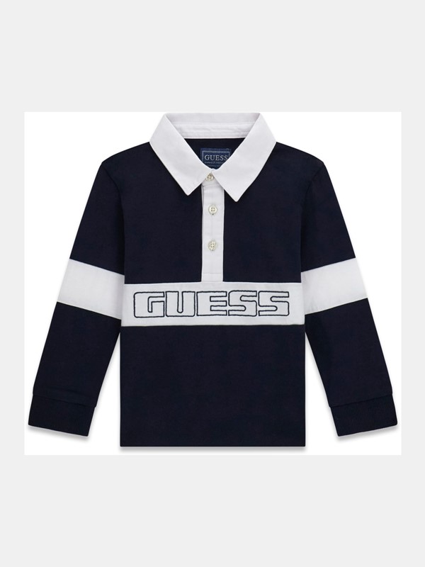 Heavy jersey ls polo