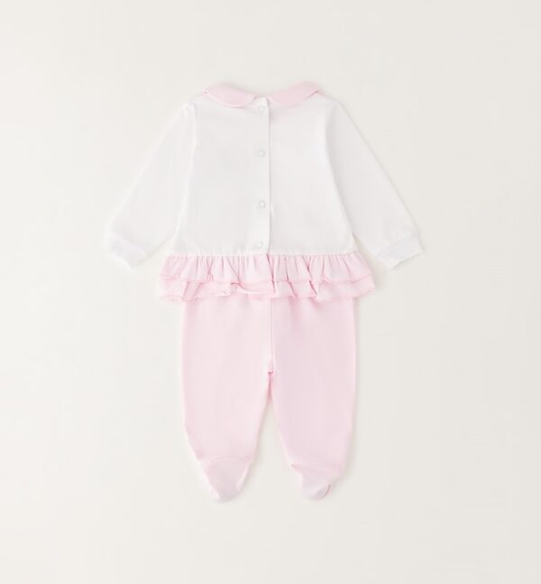 Tutina due pezzi con piede