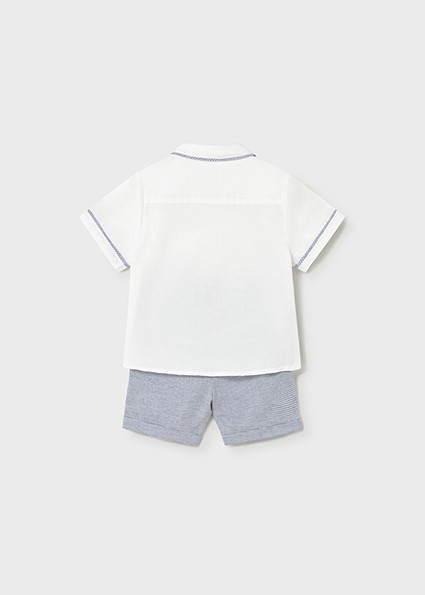 Compl.bermuda lino suiting