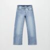 Pantalone denim lungo