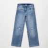 Pantalone denim lungo