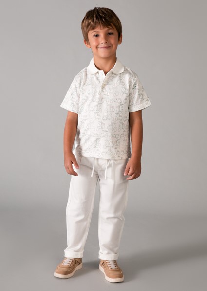 Pantalone lino relaxed