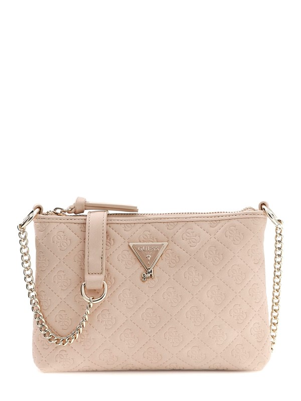 Debossed mini crossbody