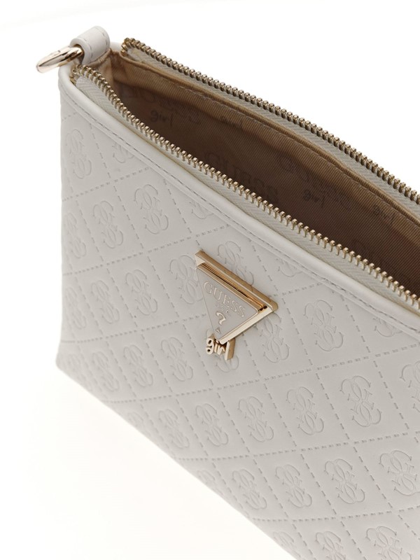 Debossed mini crossbody