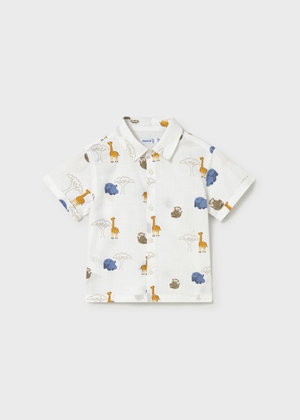 Camicia m/c  stampata