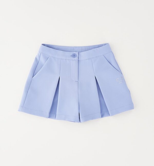 Pantalone tessuto navetta corto