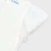 Blusa chiffon merletto
