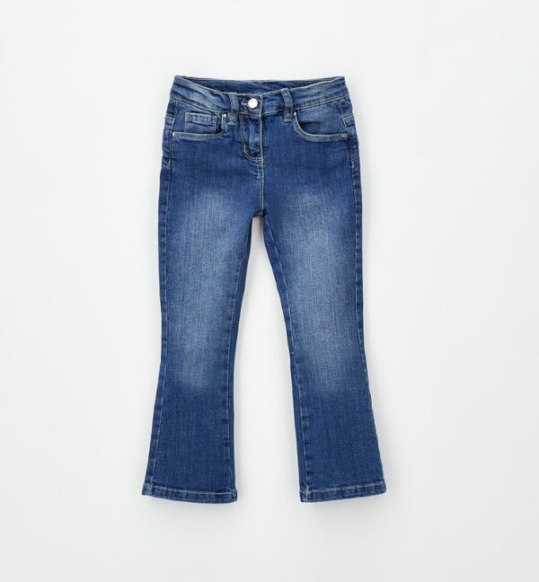 Pantalone denim lungo
