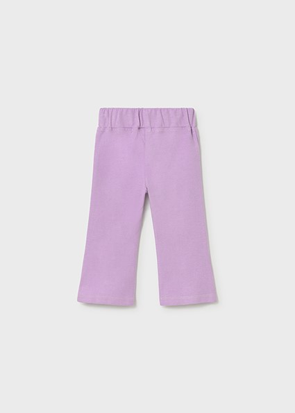 Leggings flared twill