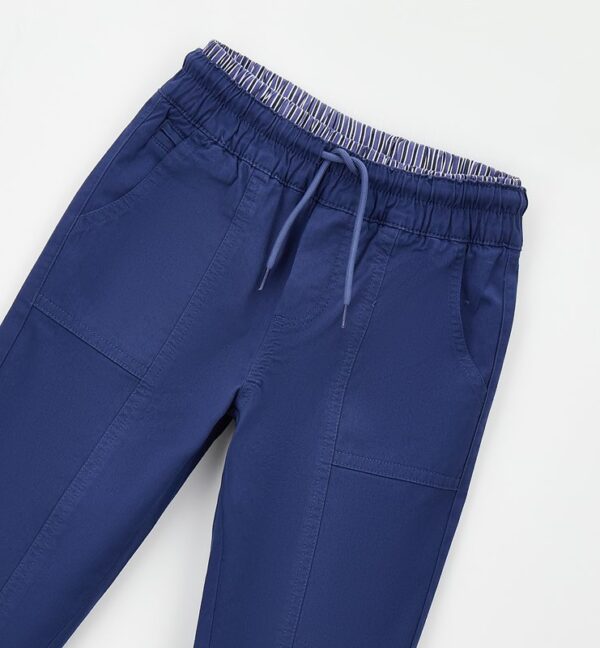 Pantalone tessuto navetta lungo