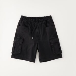 Pantalone tessuto navetta corto