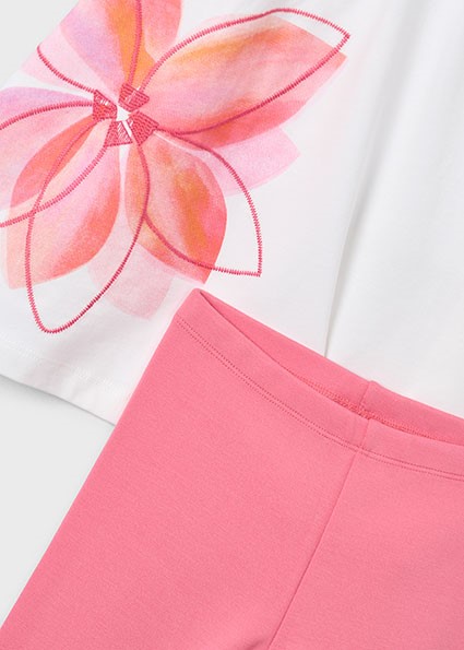 Comp. leggings punto righe