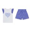 Set ss t-shirt+poplin shorts
