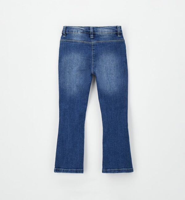 Pantalone denim lungo