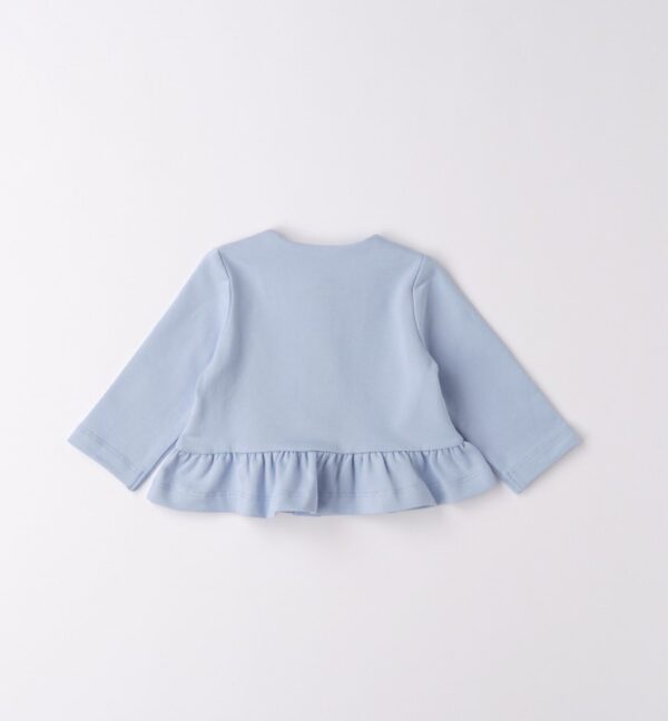 Felpa aperta ml con zip o con bottoni