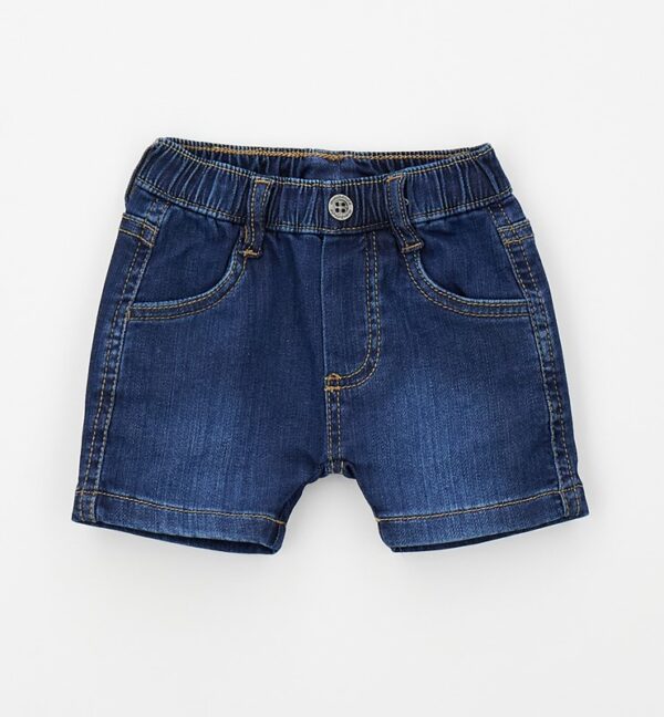 Pantalone denim corto