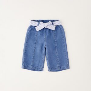 Pantalone tessuto navetta lungo