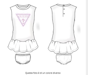 Interlock sleeveless dress