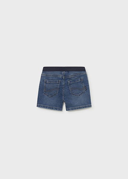 Bermuda soft denim jogger
