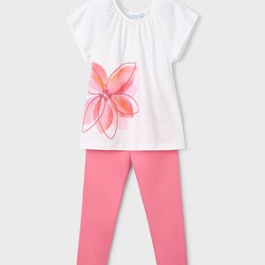 Comp. leggings punto righe