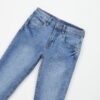 Pantalone denim lungo