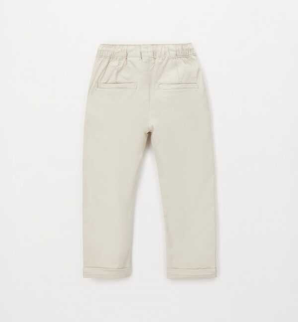 Pantalone tessuto navetta lungo