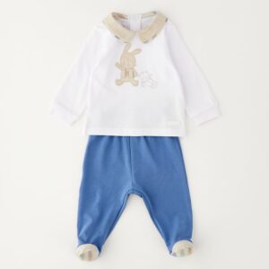 Tutina due pezzi con piede