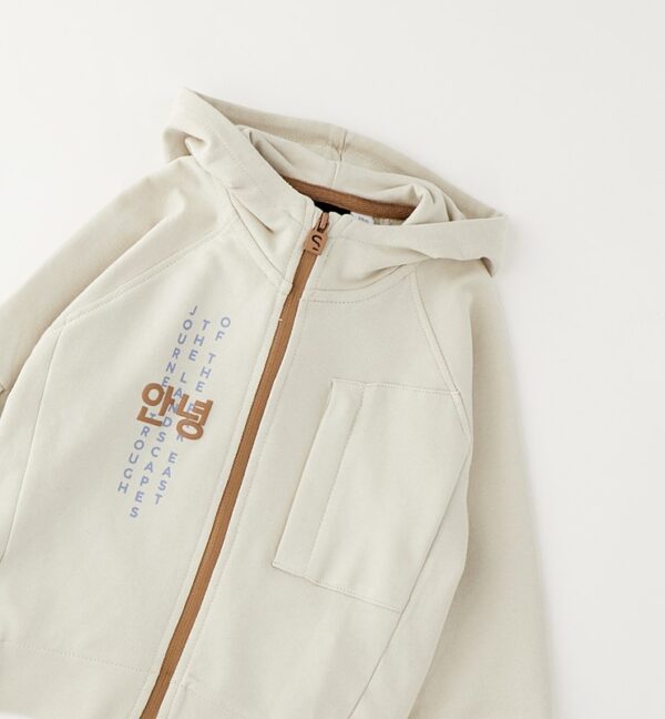 Felpa aperta ml con zip o con bottoni